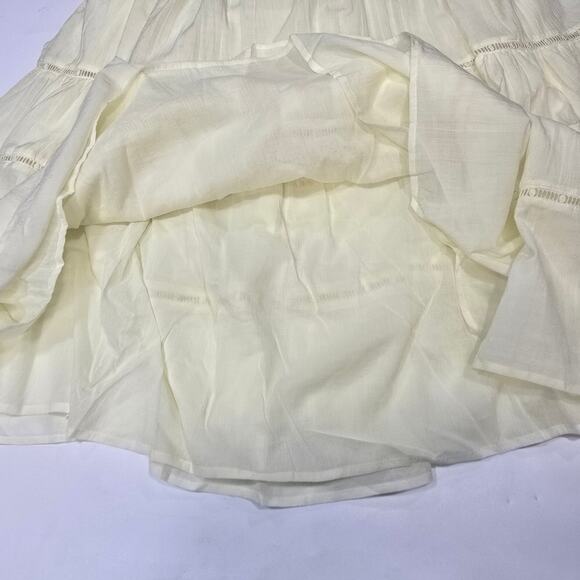 Tularosa Eleanora Embroidered Dress in Mellow Yellow Large - Picture 6 of 13